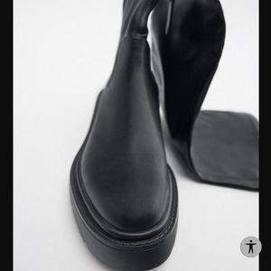 Zara over the knee boots
